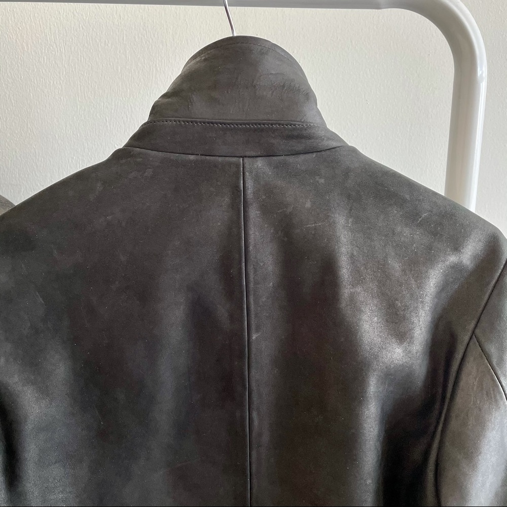 H&M TREND label Leather biker jacket - Picture 12 of 14